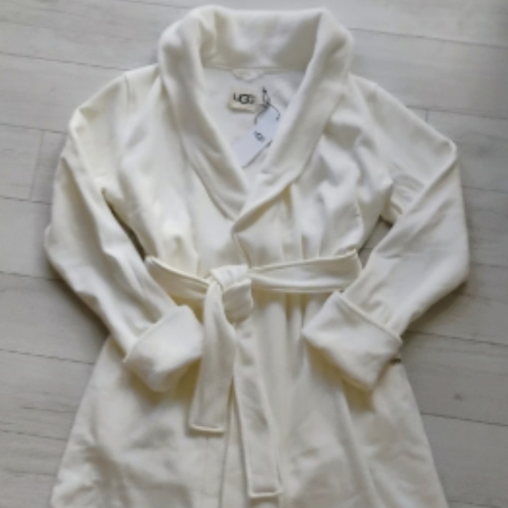 UGG NEW Duffield II Double Knit Fleece Robe